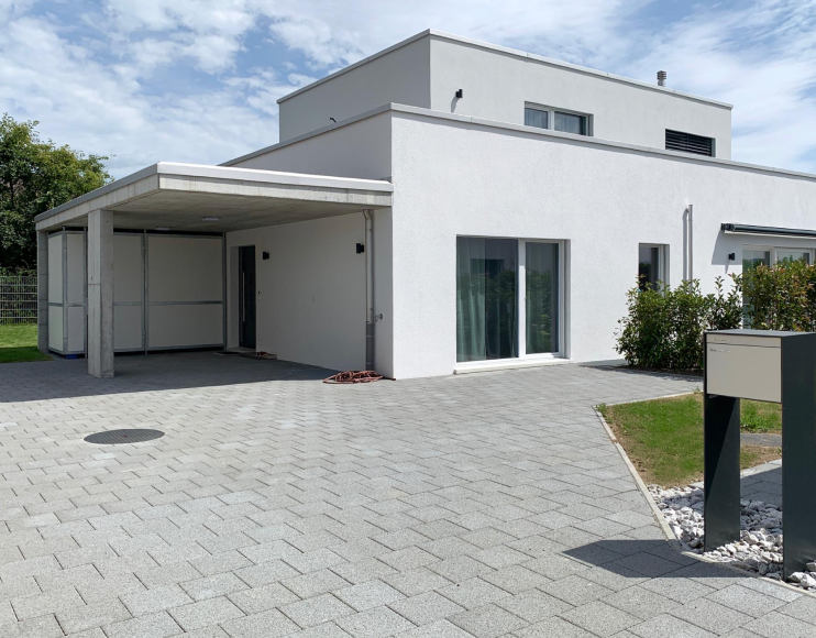 Neubau Einfamilien& hy;häu er, Gerlafingen